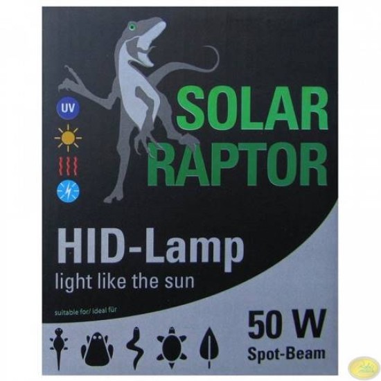 -ECO10007-Solar Raptor UVB HID Lamp 50W